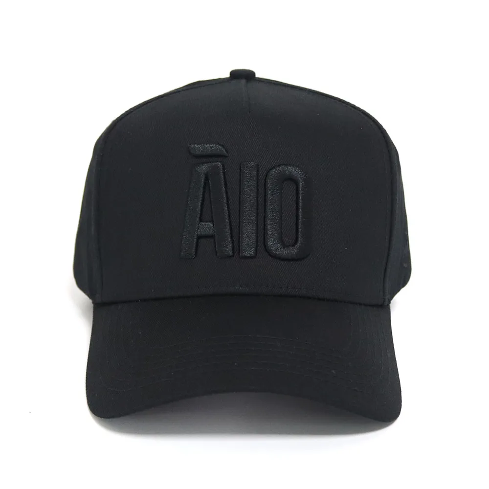 Āio Toddler Black on Black Baseball Cap