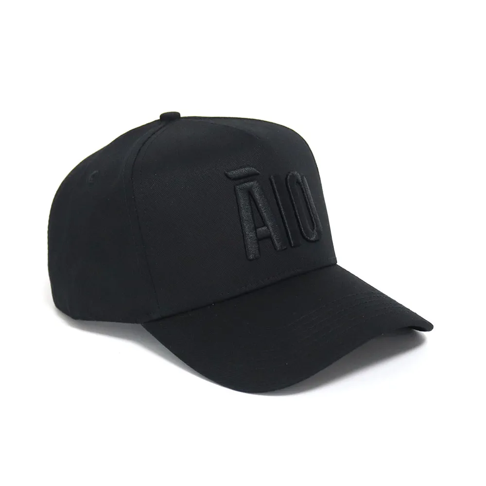Āio Toddler Black on Black Baseball Cap